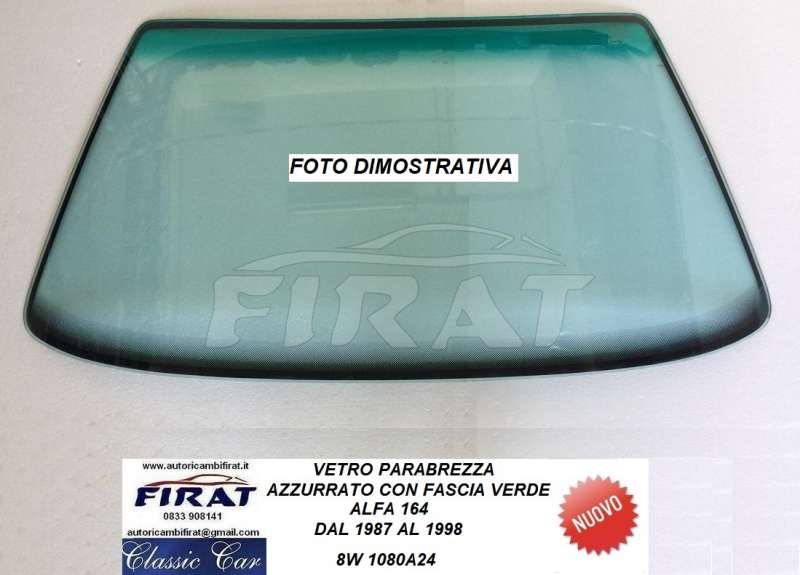 VETRO PARABREZZA ALFA 164 87 - 98